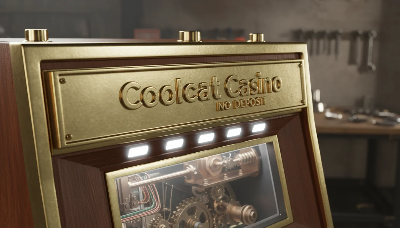 CoolCat Casino lobby with slots